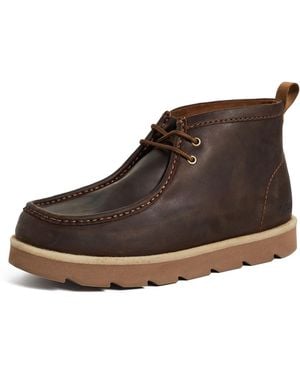 Clarks Meare Walla Boots - Brown