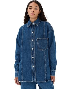 3.1 Phillip Lim Denim Shirt Jacket - Blue