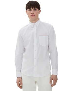 Billy Reid Msl 1-Pocket Shirt - White