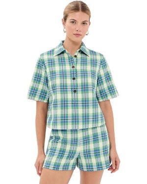 Rosie Assoulin Rugby Top - Blue