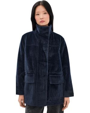 Apparis Edie Pony Parka - Blue