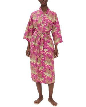 Printfresh Bagheera Long Robe - Red