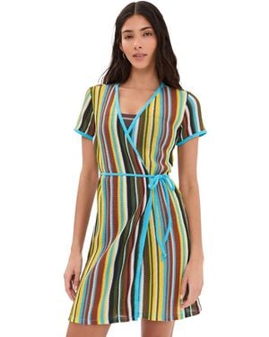 STAUD Spritz Coverup Dress - Multicolor