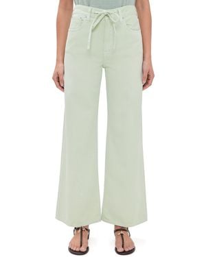 Madewell X Shopbop Ultimate Wide Leg Jeans - White
