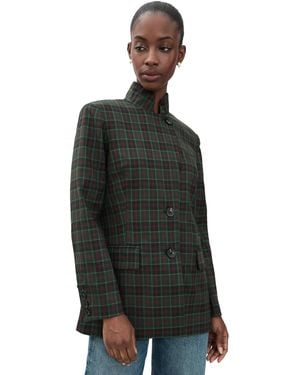 Avec Les Filles Boxy Blazer - Black