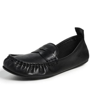 Acne Studios Leather Flats - Black