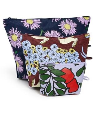 BAGGU Go Pouch Set - Blue