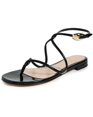 Gianvito Rossi Mamba Flats - Black