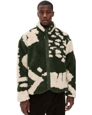 Obey Shaggy Sherpa Jacket - Black