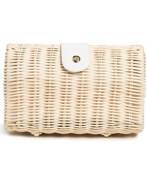 BTB Los Angeles Page Clutch - Natural