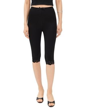 Miaou Billy Capri Leggings - Black