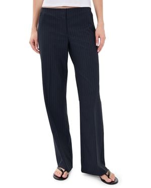 GOOD AMERICAN The Low Rise Pants - Blue