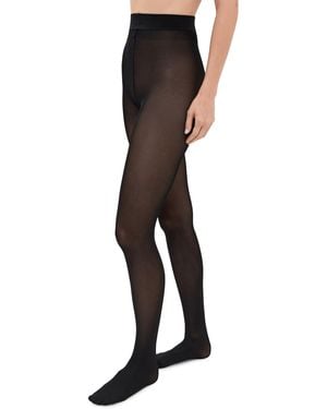 Stems Touch Gloss Finish 40 Den Sheer Tights - Black