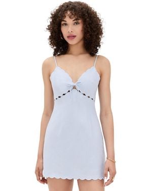 LoveShackFancy Sydow Dress - White