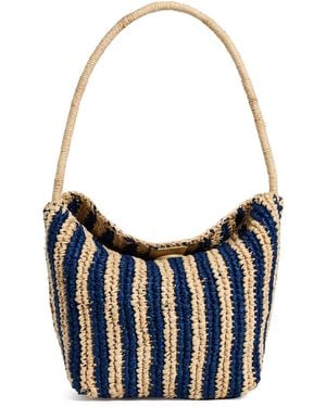 Madewell Handwoven Shoulder Bag - Blue