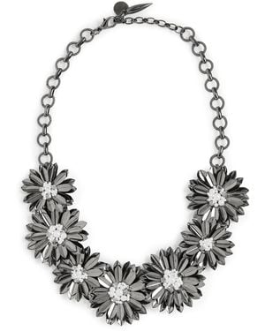 Deepa Gurnani Deepa By Erena Necklace - Grey