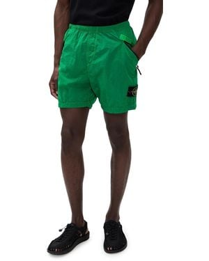 Stone Island Nylon Metal Shorts 5.5 - Green
