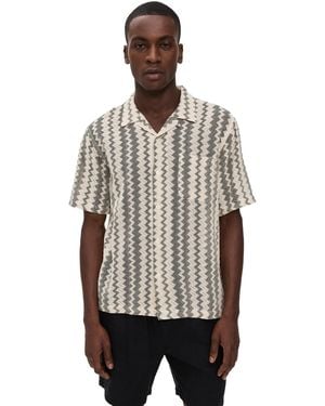 Universal Works Crocheted Road Shirt - Multicolour