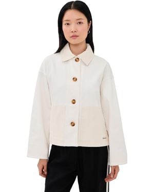 Barbour Cloverdale Casual Jacket - White