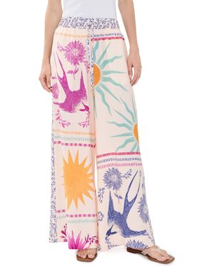 Agua Bendita Janis Pants - White