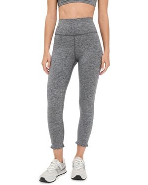 Strut-this The London Ruffle Leggings - Blue