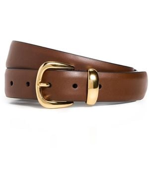 Anderson's Narrow Semi Formal Calf Leather Belt - Multicolour