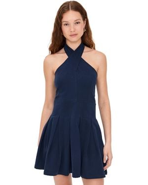 DL1961 Halter Mini Dress - Blue