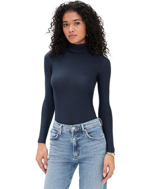 Commando Butter Turtleneck Bodysuit - Blue