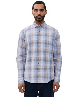 Billy Reid Hutcheson Sport Shirt - Blue