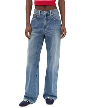 Denimist Teri Wide Leg Jeans - Blue