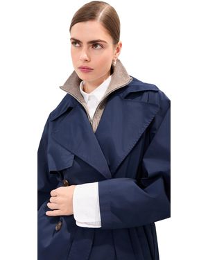 Le Bos Quarter Zip Dickie - Blue