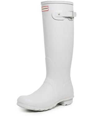HUNTER Original Tall Boots - White