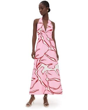 Seven Wonders Saga Maxi Dress - Pink