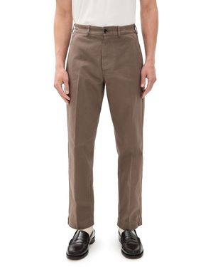 KNICKERBOCKER Canal Tapered Gabardine Cotton Pants - Multicolor