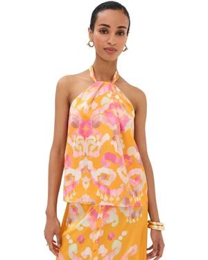 Figue Florentine Top - Orange