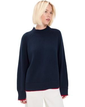 Rag & Bone Hazel Roll Neck Sweater - Blue