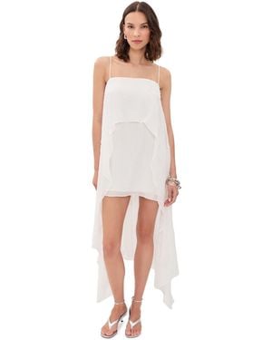 STAUD Valencia Mini Dress - White