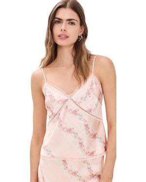 LoveShackFancy Levall Top - Pink