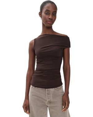 Agolde Carlin Top - Brown