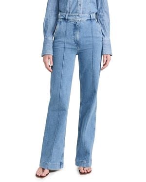 Another Tomorrow Denim Pants - Blue
