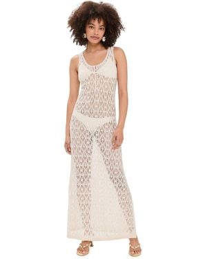 Las Sureñas Knitted Dress - Natural