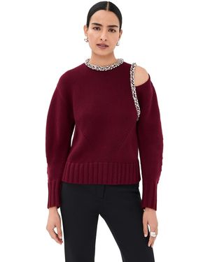 Jonathan Simkhai Monroe Pullover - Red