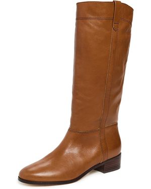 Veronica Beard Dwyer Boots - Brown
