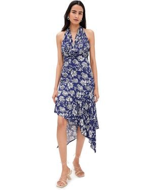 Alice + Olivia Dani Midi Dress - Blue