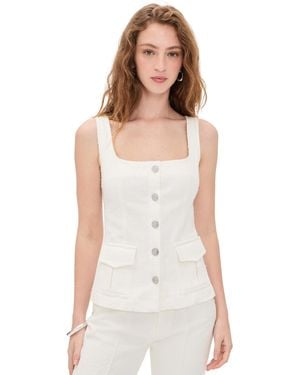 Sabina Musayev Sam Vest - White