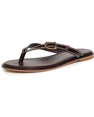 Stuart Weitzman Park Sandals - Black