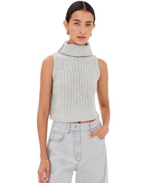 SABLYN Saige Sleeveless Cashmere Sweater - Multicolor