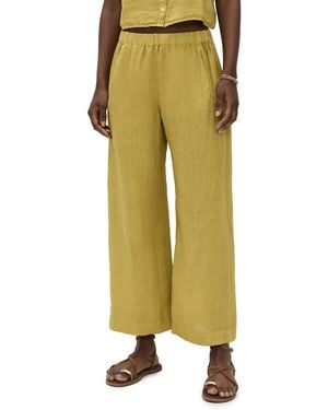 Velvet Lola Pants - Yellow