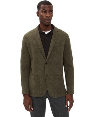 Faherty Inlet Knit Blazer - Green