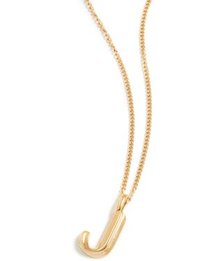 Jenny Bird Monogram Necklace - Black